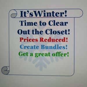 Great Deals - Closet Clear Out!
